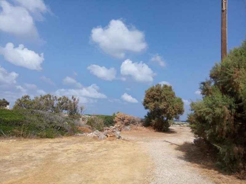 Stavros Ein wirklich erstaunliches Grundstück am Meer in Stavros, Chania Grundstück kaufen